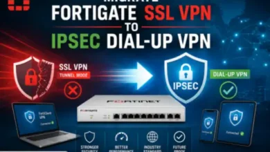 Migrate FortiGate SSL VPN to IPsec Dial-Up VPN